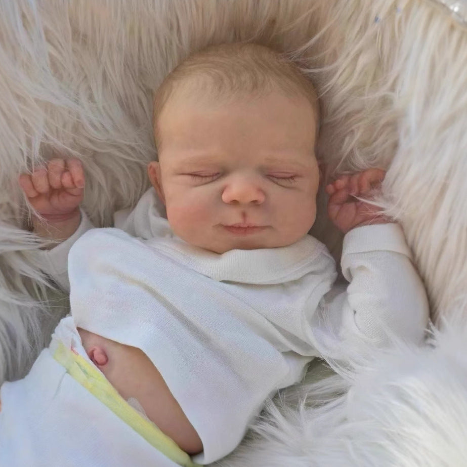 50cm Simulated Baby Full Vinyl Reborn doll 3D Skin Pascle children's gift