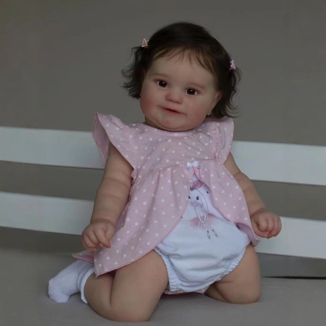 50cm Simulated Baby Full Vinyl Reborn doll 3D Skin Maddie children's gift