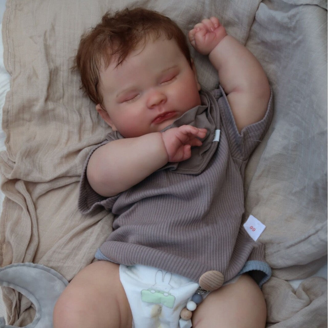20 / 24 inch simulated baby rebirth doll, handmade with Cloth Body Toy Perfect Gift for Girls & Adult Doll Collectors