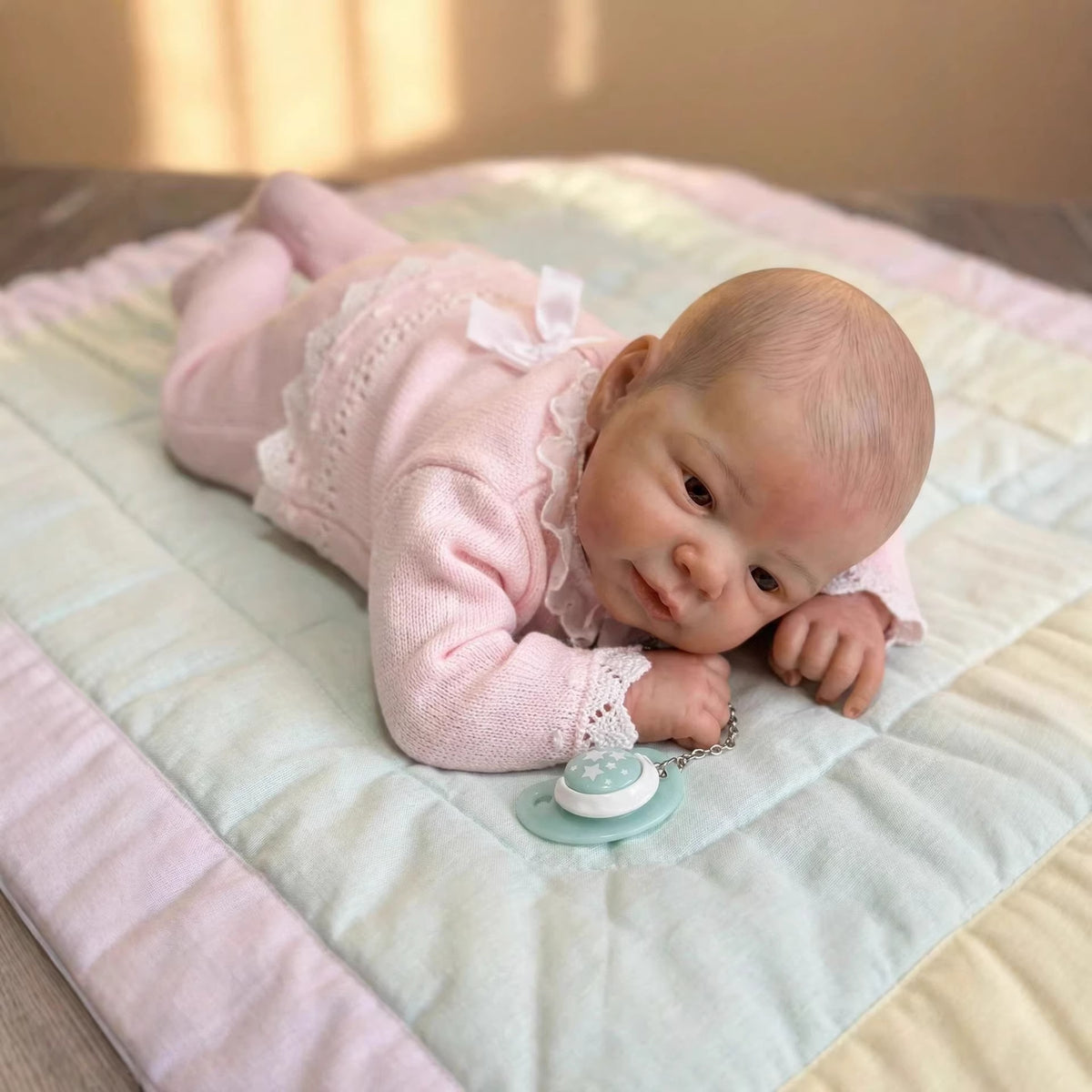 19inch Cloth Body Reborn Doll Newborn Baby doll