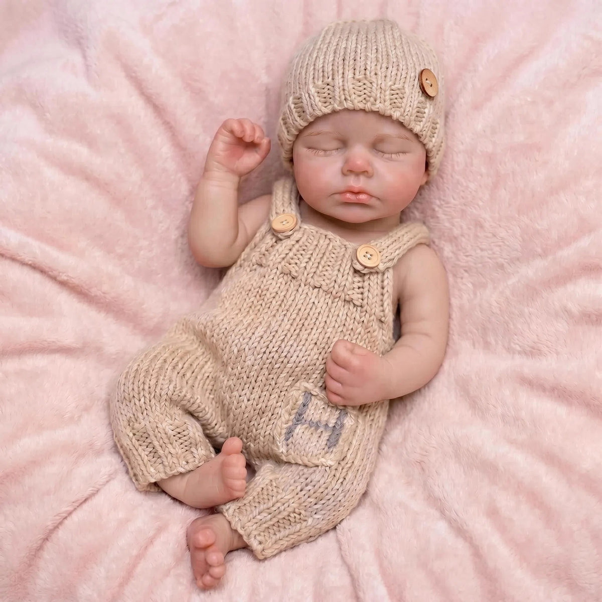 18 inch with Full Silicone Reborn Doll, Great Present to Celebrate Birthdays, Christmas and Other Western Festivals for Doll Lovers of All Ages