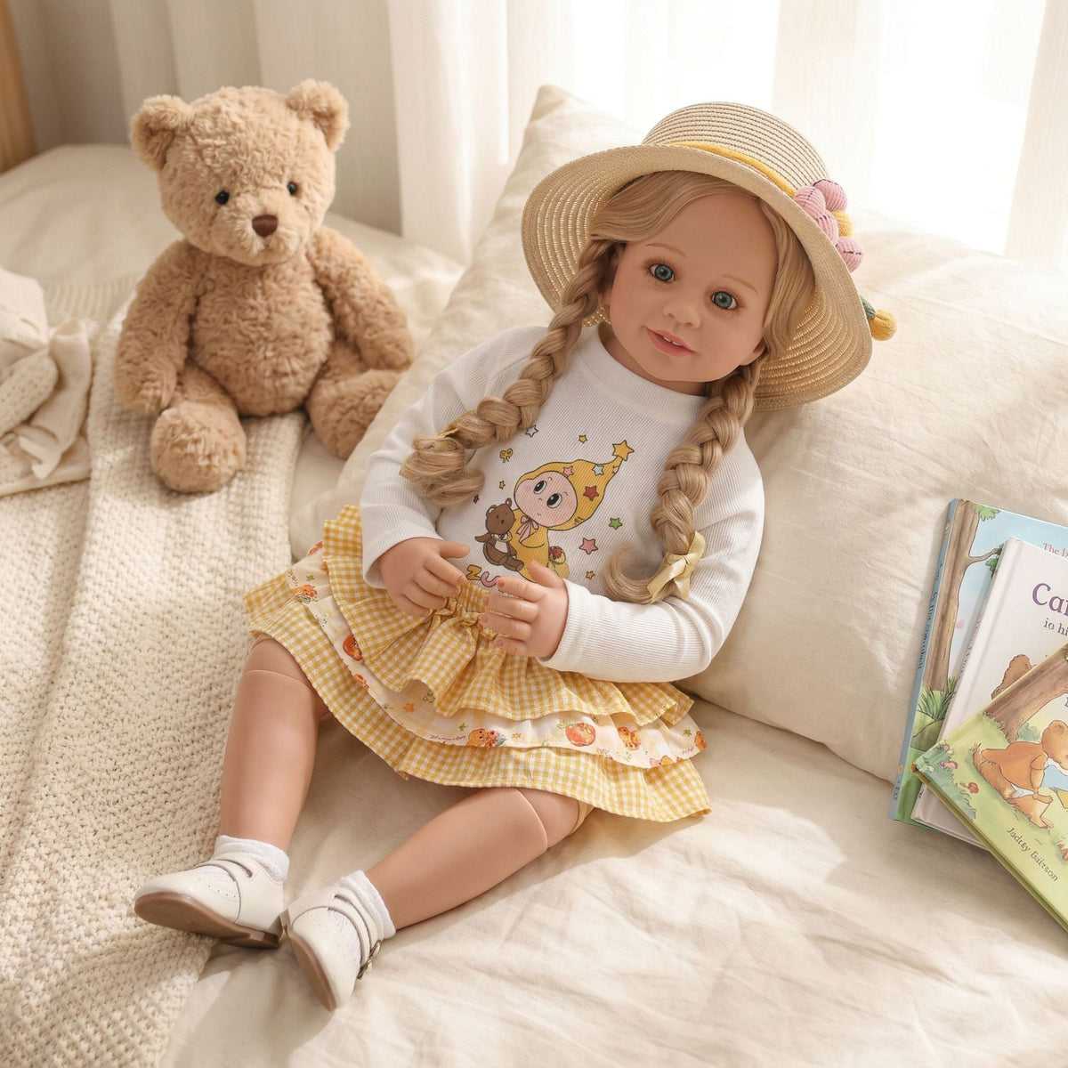 80cm 2-3 year old girl doll, real and high fidelity BJD joint doll