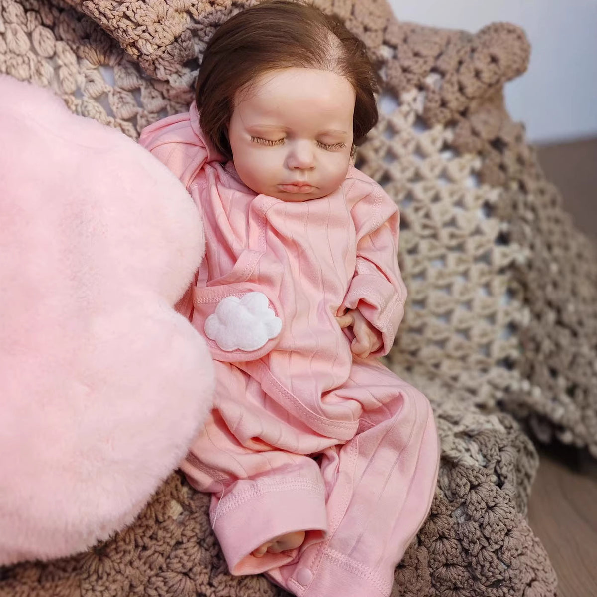 16 inch Reborn Baby Dolls with Full Soild Silicone Body Toddlers Girl/Boy for Gifts