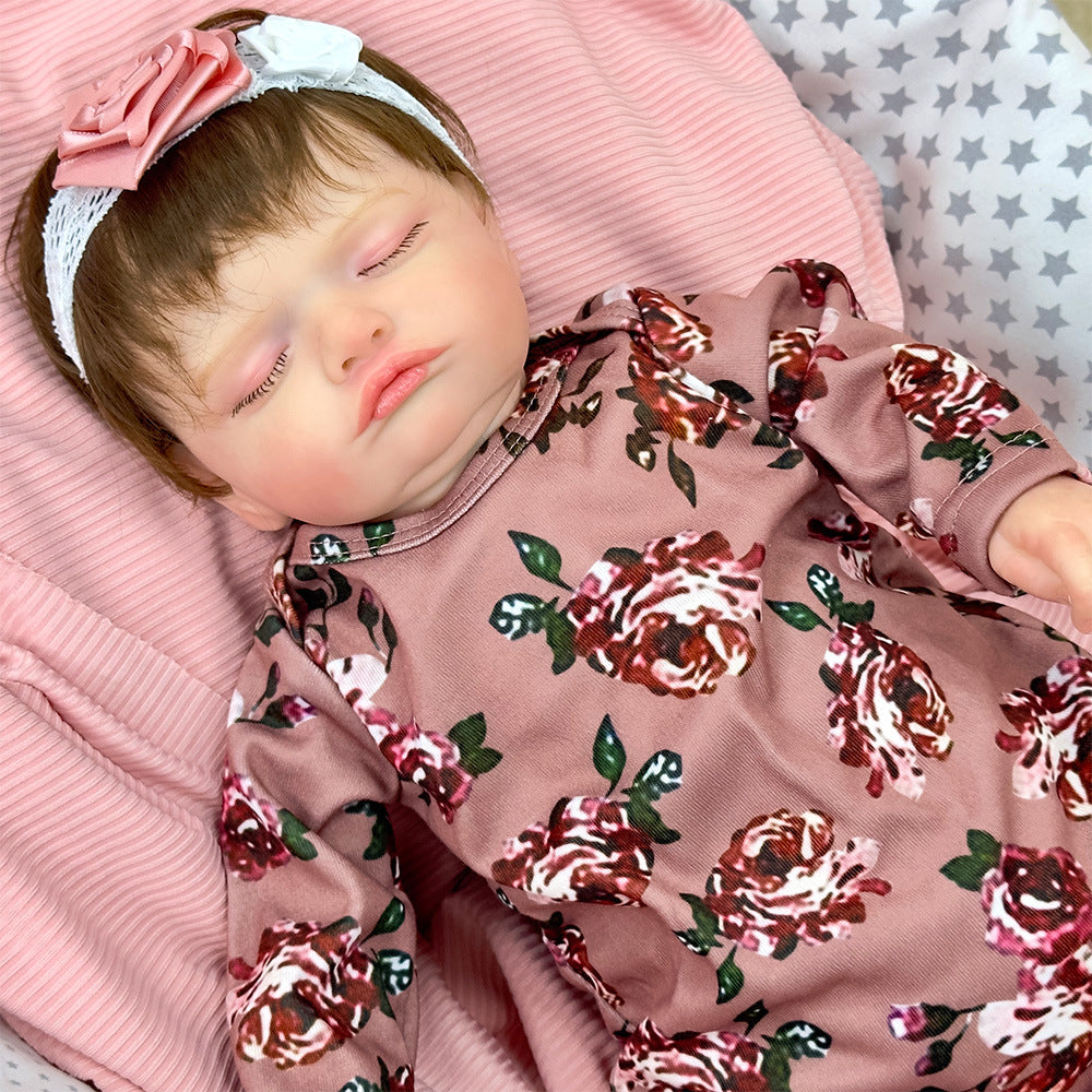 18 Inch Full‑Vinyl Lifelike Reborn Doll, Cherished Keepsake for Birthday & Holiday Seasons