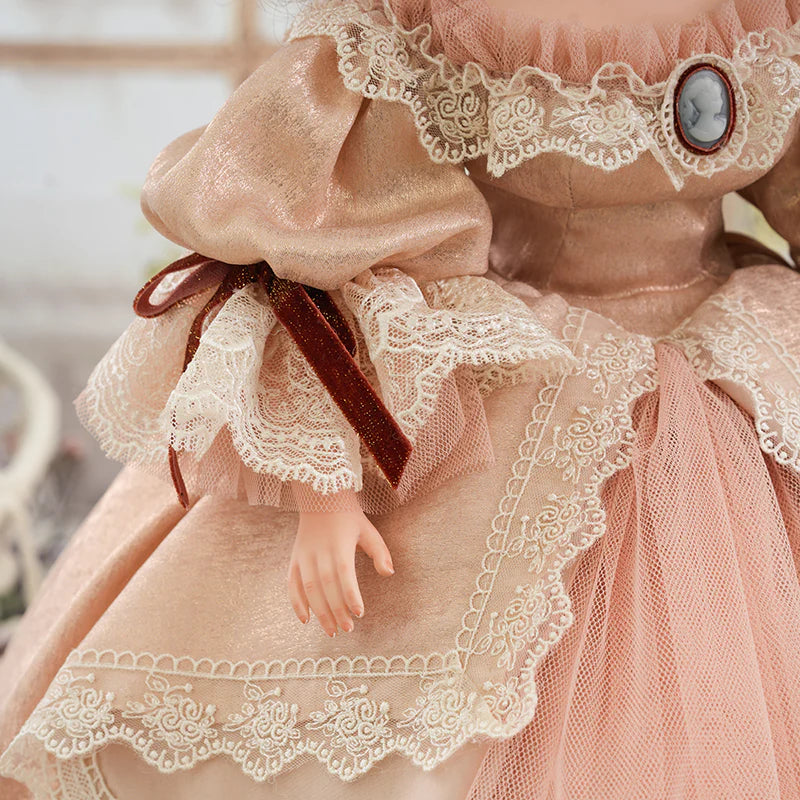22-INCH/55CM ANTIQUE PALACE-STYLE VICTORIAN PORCELAIN DOLLS WITH GORGEOUS DRESS - Reborn Doll Australia