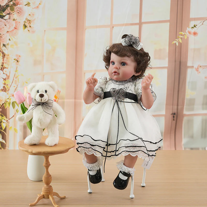 Realistic Reborn Baby Doll Girl 22-inch/55cm Babe Doll Birthday Gifts - Reborn Doll Australia