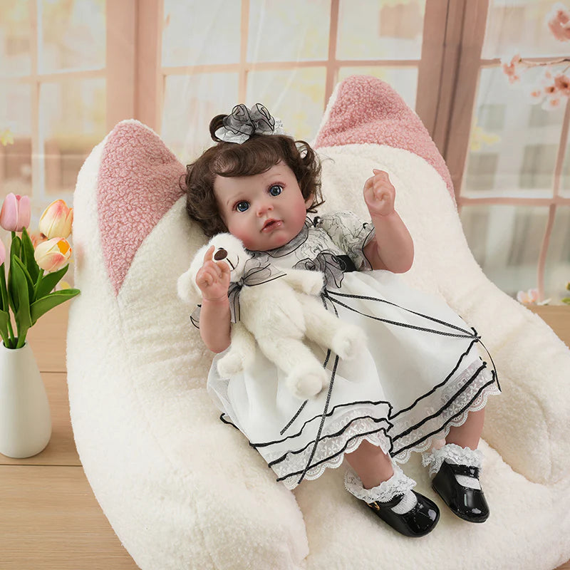 Realistic Reborn Baby Doll Girl 22-inch/55cm Babe Doll Birthday Gifts - Reborn Doll Australia