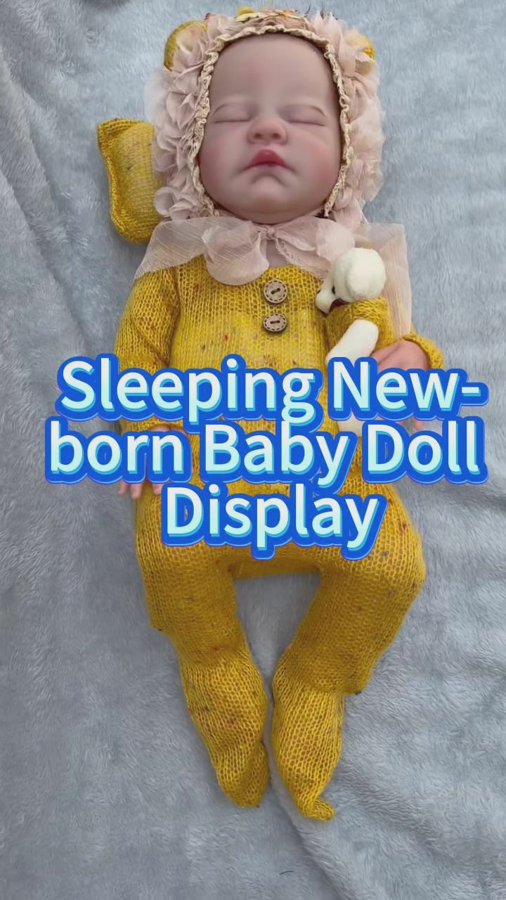 50cm Full Vinyl Rebirth Doll Simulation Baby Advanced Exquisite Painting