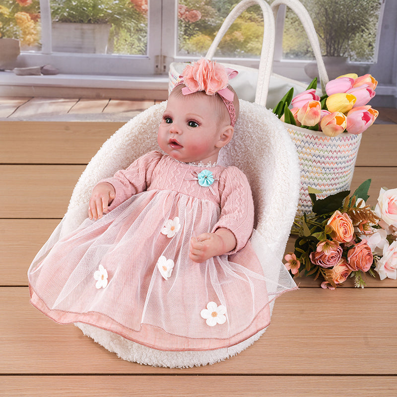 Lifelike Reborn Baby Doll 20 Inch/50cm Realistic Infant Toys Collectible - Reborn Doll Australia