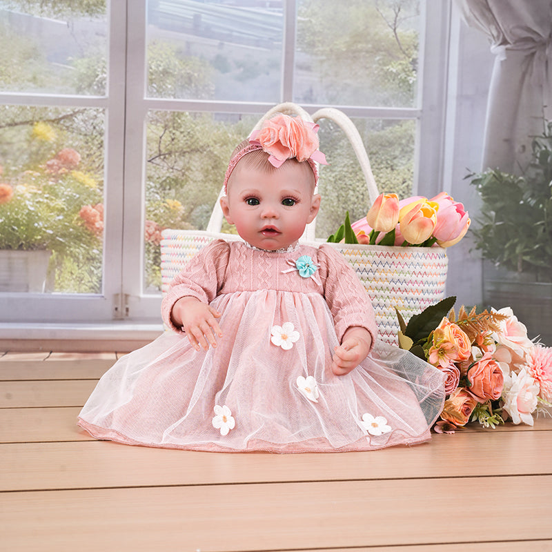Lifelike Reborn Baby Doll 20 Inch/50cm Realistic Infant Toys Collectible - Reborn Doll Australia