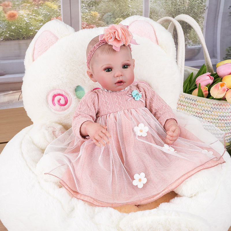 Lifelike Reborn Baby Doll 20 Inch/50cm Realistic Infant Toys Collectible - Reborn Doll Australia