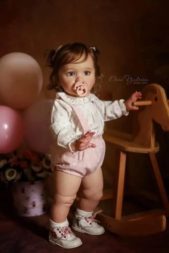 26-Inch/65cm Realistic Reborn Toddler Doll - Hand-Rooted Hair Art Doll - Reborn Doll Australia