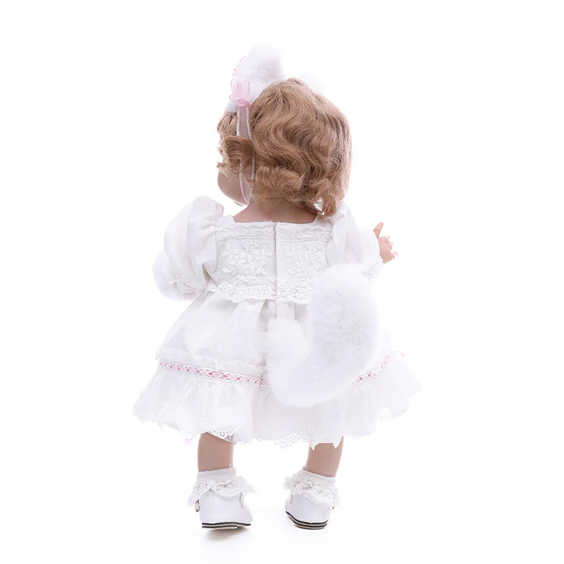 Adorable 18 Inch/45cm Trendy Toy Girl Vinyl Dolls for Kids - Reborn Doll Australia