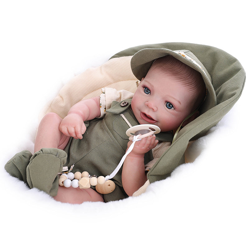 20-Inch/50cm Hard-Vinyl Reborn Baby Doll For Kids Presents - Reborn Doll Australia