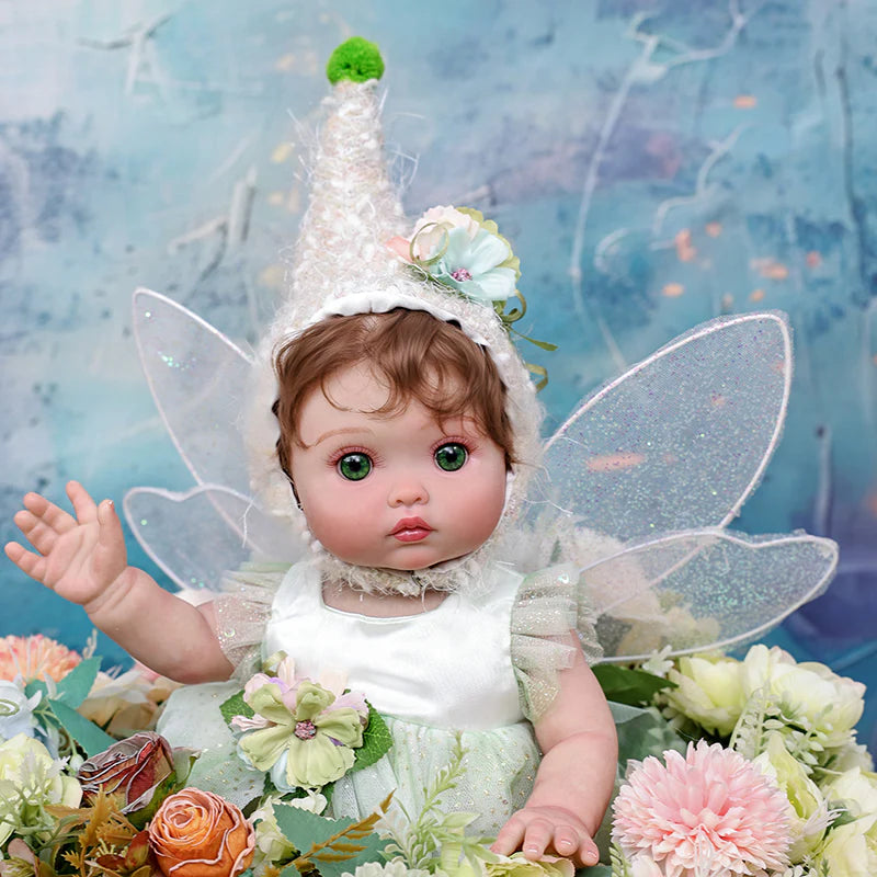 18 Inch/45cm Realistic Premium Fairy Reborn Dolls with Pacifier - Reborn Doll Australia