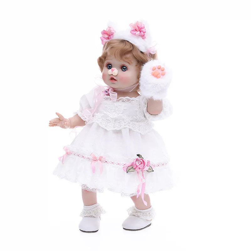 Adorable 18 Inch/45cm Trendy Toy Girl Vinyl Dolls for Kids - Reborn Doll Australia