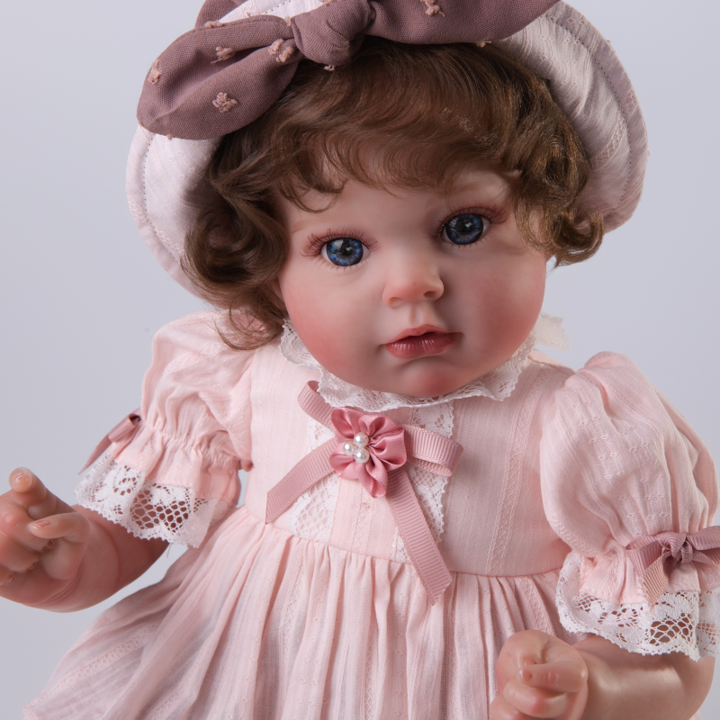 22 Inch/55cm  Lifelike Reborn Baby Doll for Kids Birthday Present - Reborn Doll Australia