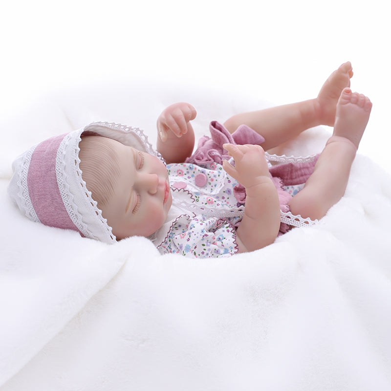 20 Inch/50cm Vinyl Lifelike Newborn Sleeping Baby Doll - Reborn Doll Australia