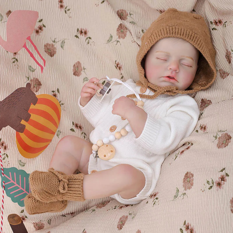 20 inch/50cm Sleeping Reborn Baby Doll - Reborn Doll Australia