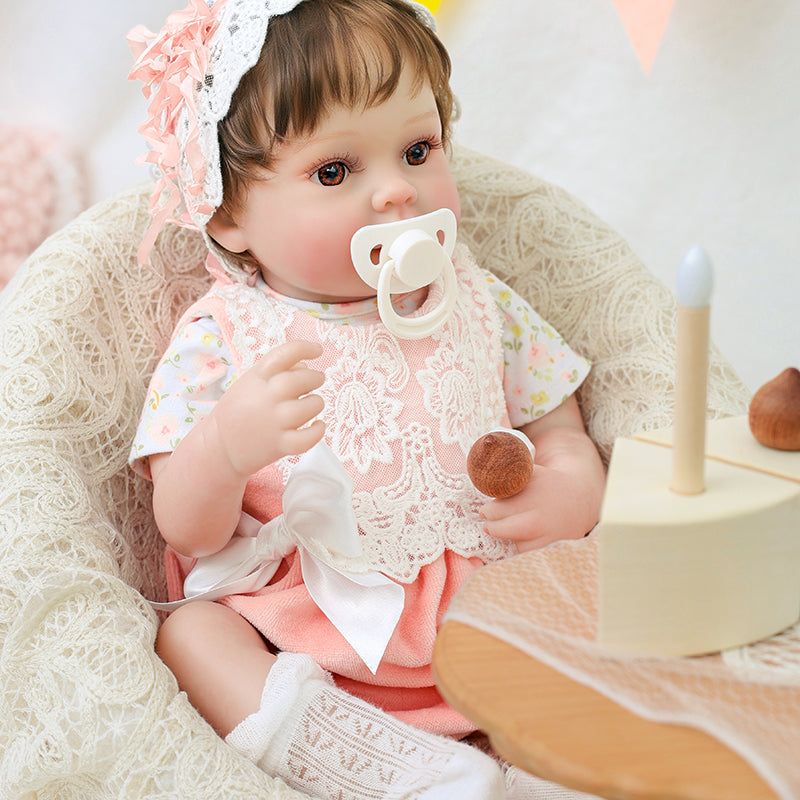 Realistic Full Vinyl Reborn Girl Baby Dolls 20-Inch/50cm - Reborn Doll Australia