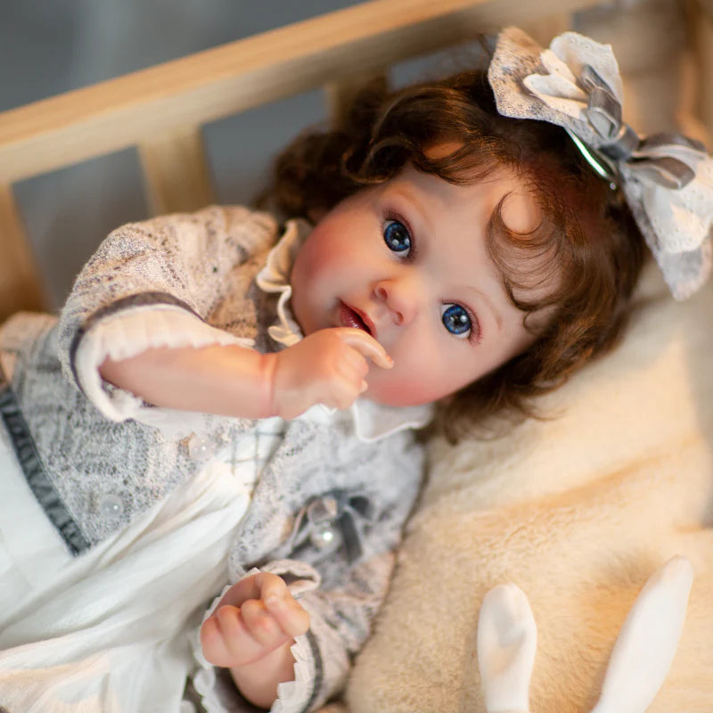 22-inch/55cm Girl Babe Doll Birthday Gifts Realistic Reborn Baby Doll - Reborn Doll Australia