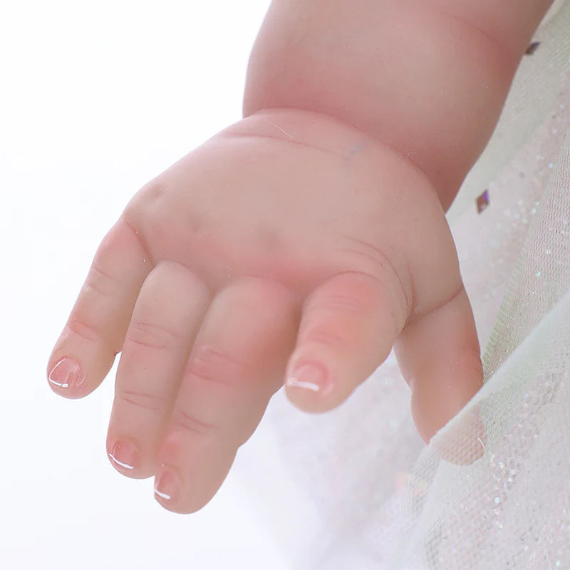 18 Inch/45cm Realistic Premium Fairy Reborn Dolls with Pacifier - Reborn Doll Australia