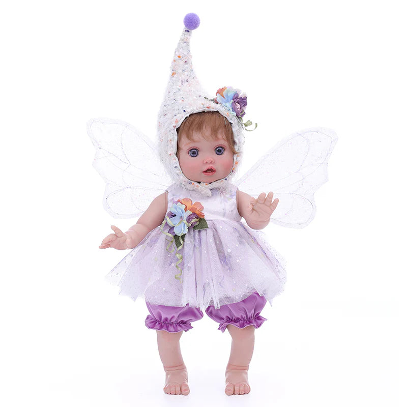 18 Inch/45cm Vinyl Lifelike Reborn Baby Doll with Magnetic Wings - Reborn Doll Australia