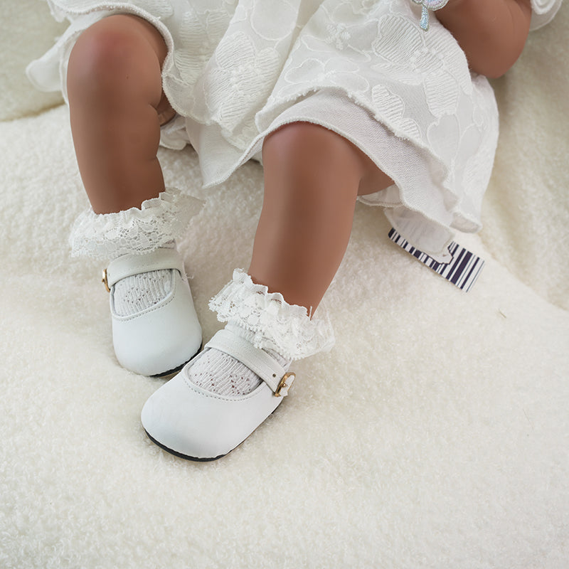 Reborn Baby Doll African American Curly-Haired 22-inch/55cm Lifelike Baby Dolls Kids Gift - Reborn Doll Australia