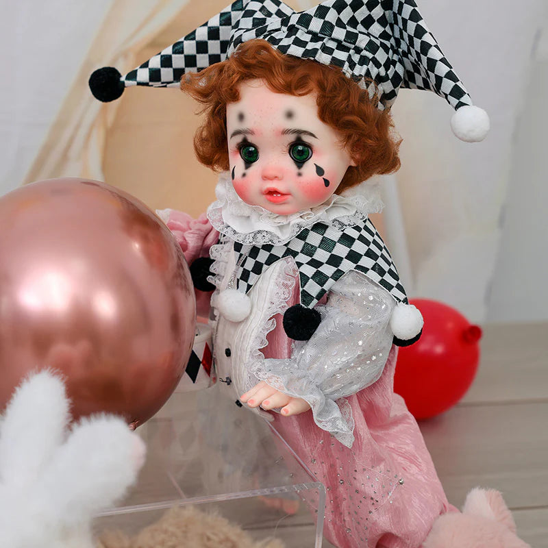 Trendy Toy Clown Doll 18 inch/45cm Collectible Hand Painted - Reborn Doll Australia