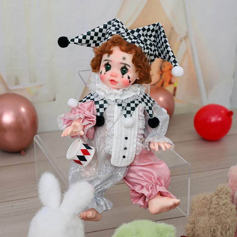 Trendy Toy Clown Doll 18 inch/45cm Collectible Hand Painted - Reborn Doll Australia